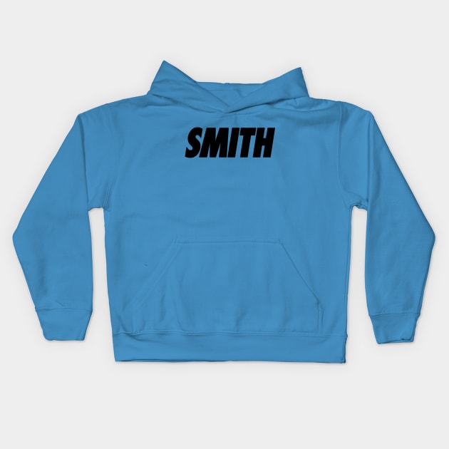 Smith Sporty Design Kids Hoodie by Jarecrow 